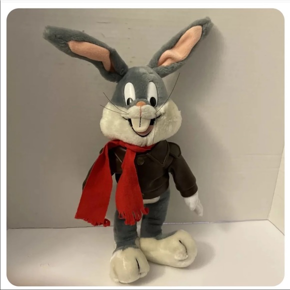 Toys | Vintage 1993 24k Special Effects Bugs Bunny Pilot Plush Warner ...